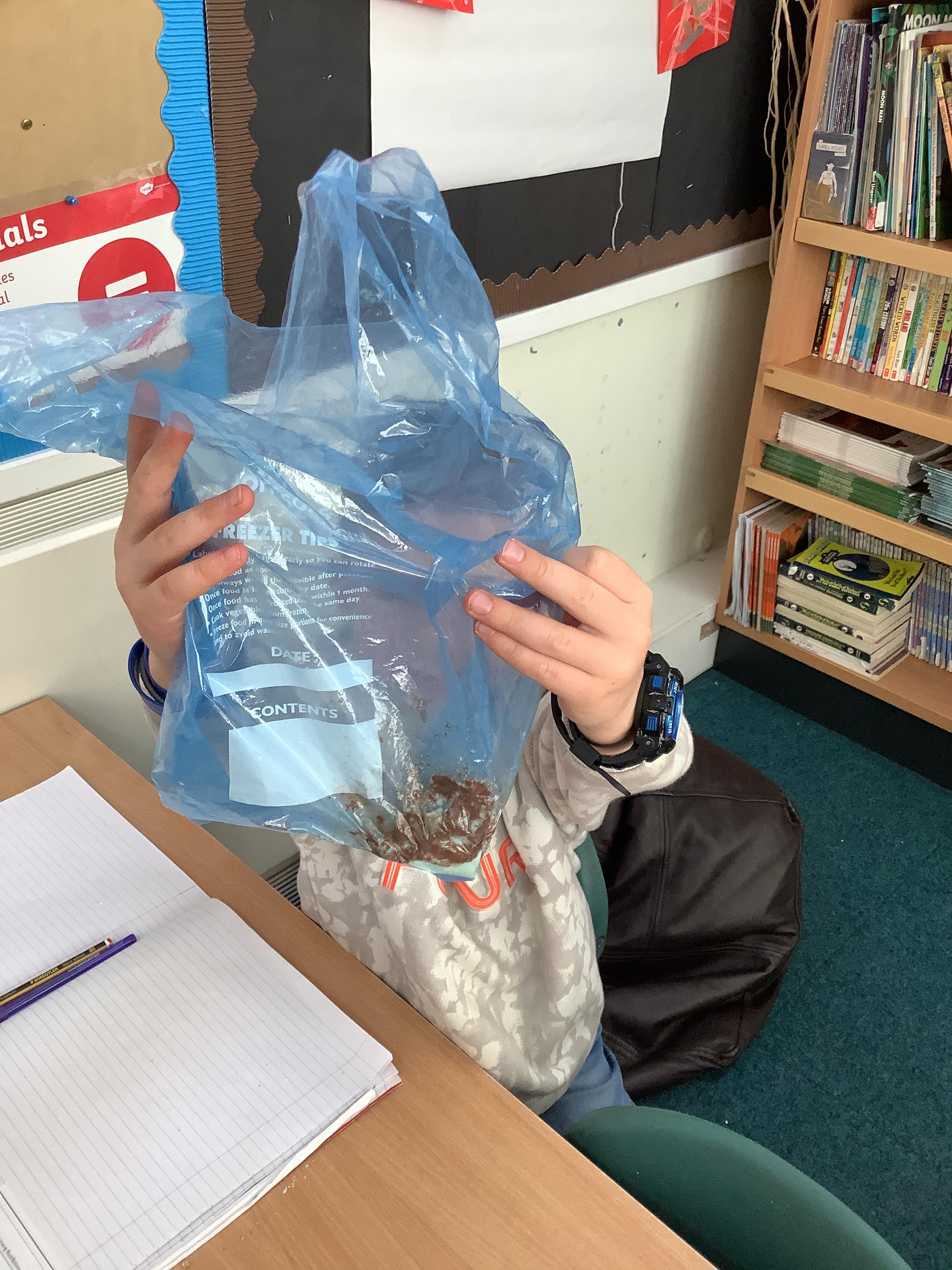Science- recreating the formation of rocks using chocolate!