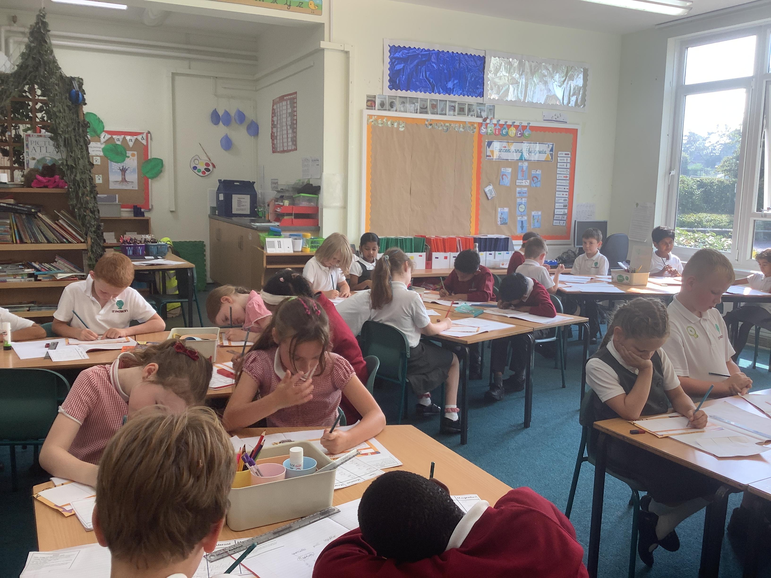 First week back and Year 3 have started as they mean to go on! Well Done.