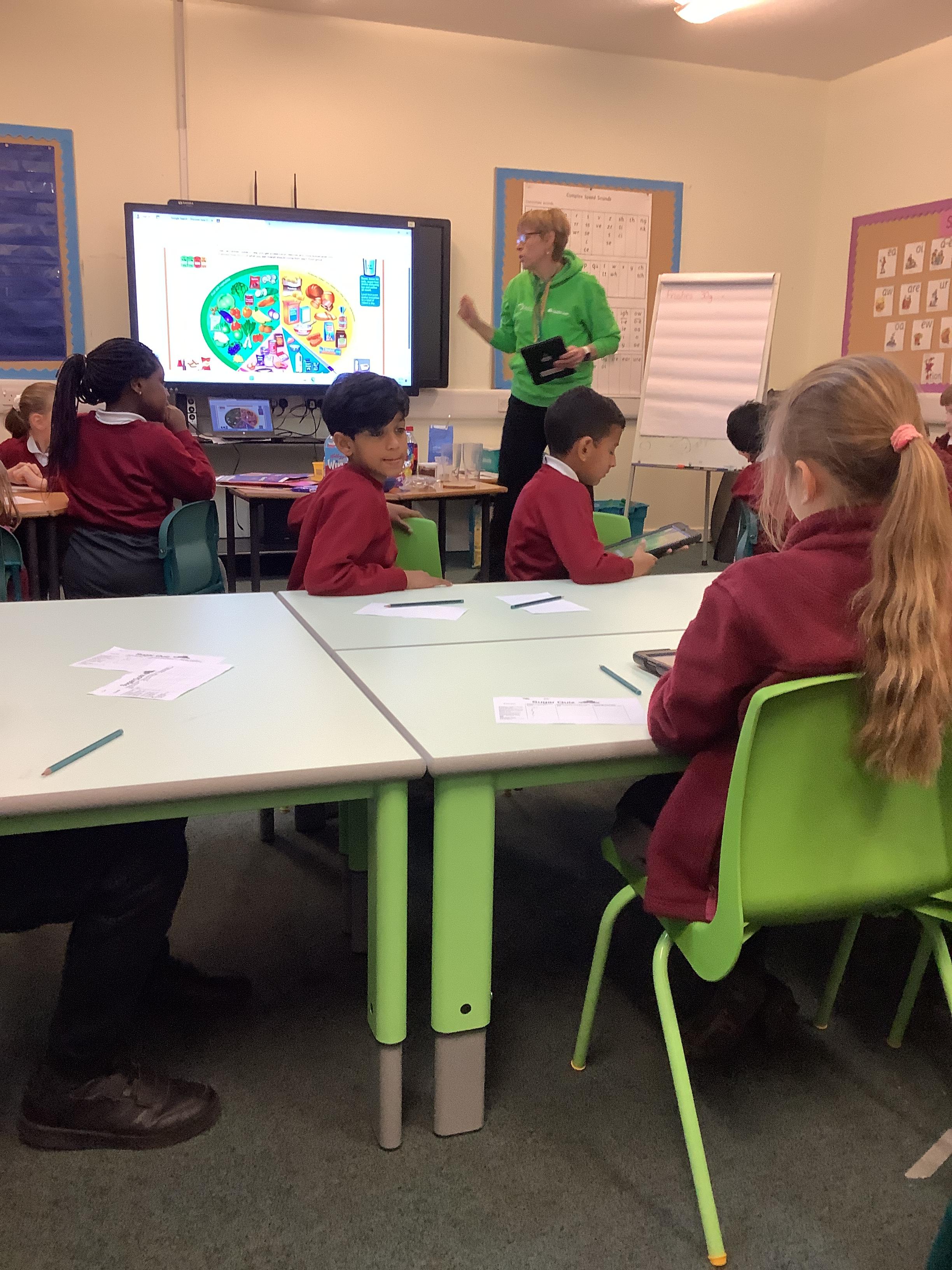 This week Year 3 had a workshop to highlight healthy eating.